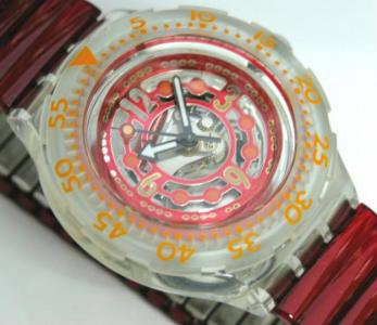 Продам: часы SWATCH scuba,модель Red Marine