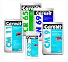 Продам: Ceresit (церезит), сухие смеси шпатлевка