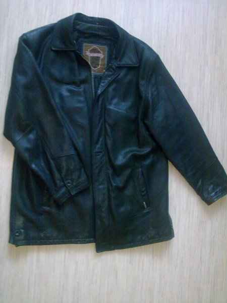 Продам: Кожанная мужская куртка р-р56-58