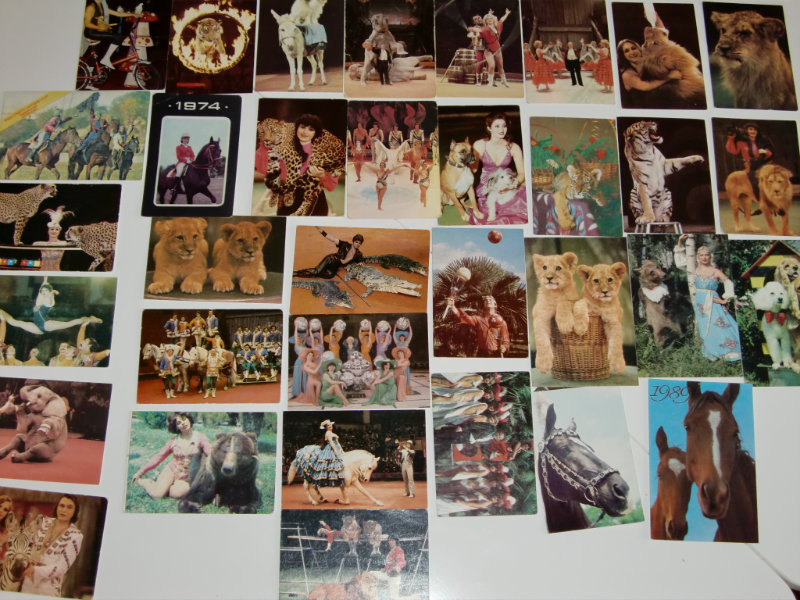 Продам: Коллекция календариков Советский цирк