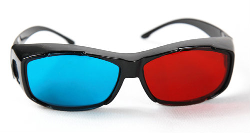 Продам: 3D очки формат анаглиф (сине-красные)