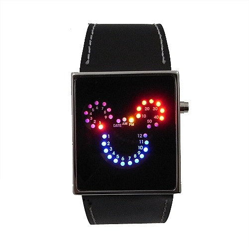 Продам: Светодиодные LED часы вид Микки Мауса!