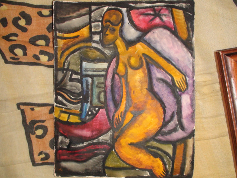 Продам: 80г рисунок акварель Женщина