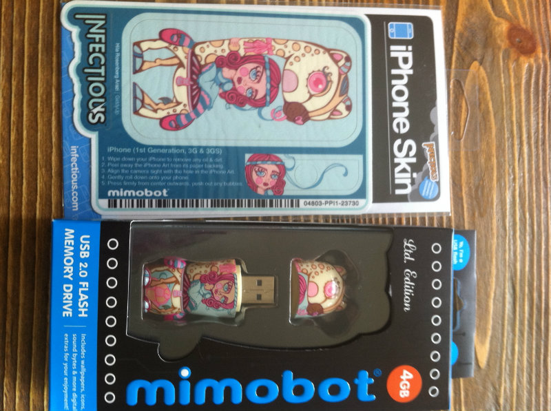Продам: USB флеш 4GB Mimoco+Skin для iPhone 3G(S