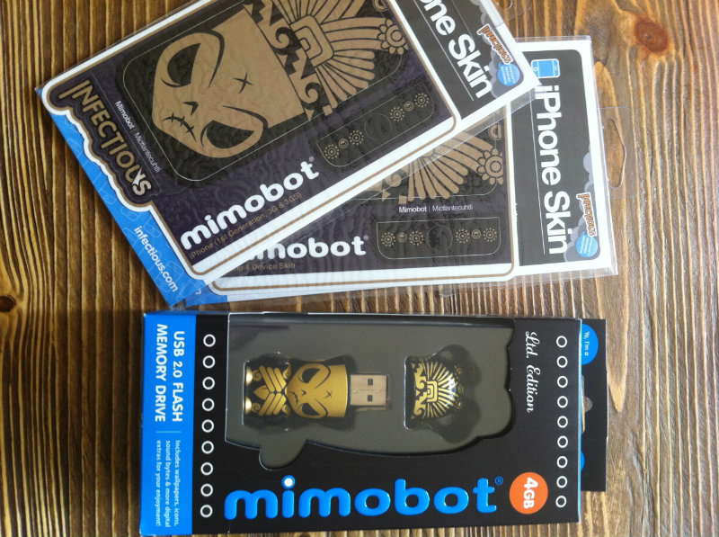 Продам: USB флеш 4GB Mimoco+Skin для iPhone за 2