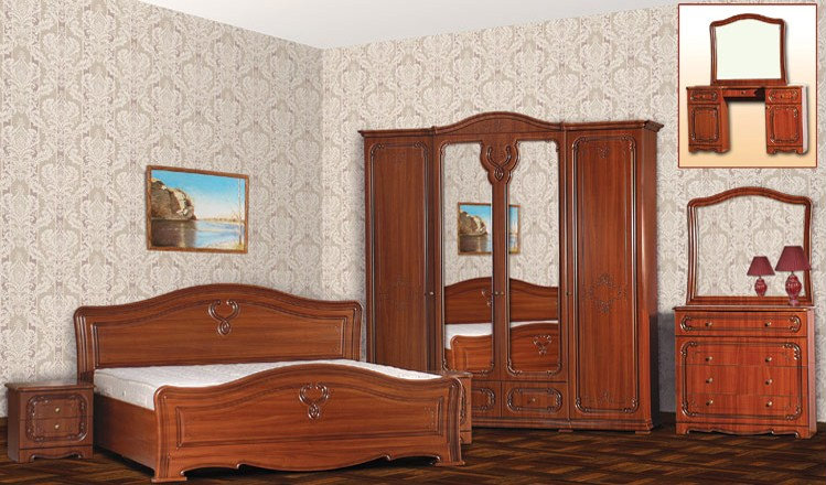 Продам: Спальня «Палермо» из МДФ Шкаф 4-х дв.
