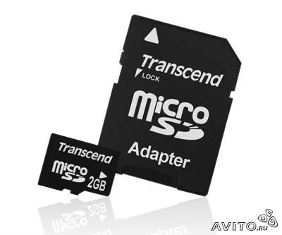 Продам: Micro SD 2 GB