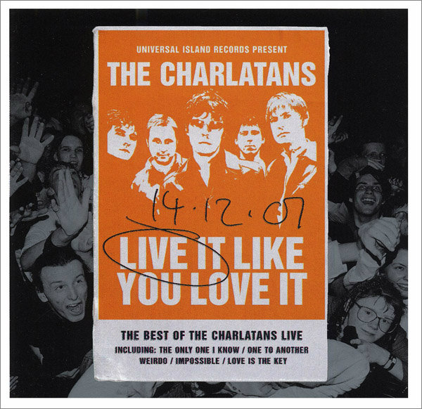 Продам: The Charlatans. Live It Like You Love It