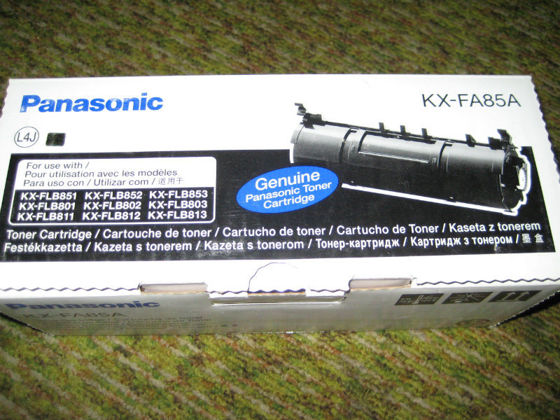 Продам: Тонер-картридж Panasonic KX-FA85A.