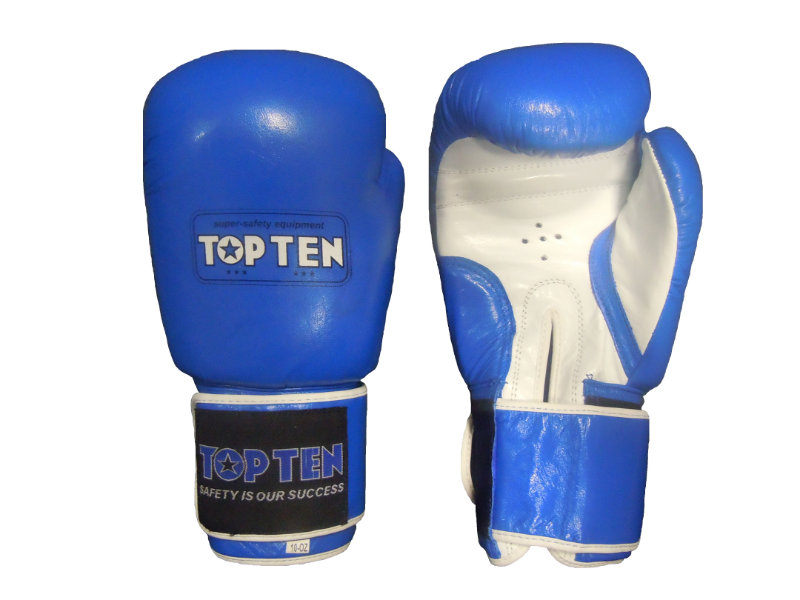 Продам: Перчатки боксёрские кож Top Ten