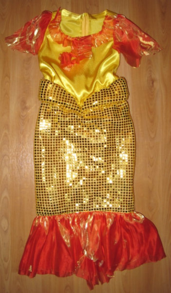Продам: костюм русалки/золотой рыбки