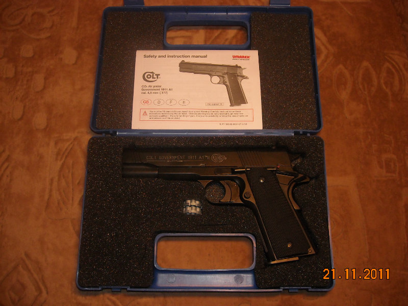 Продам: Пистолет пневматический Colt Government
