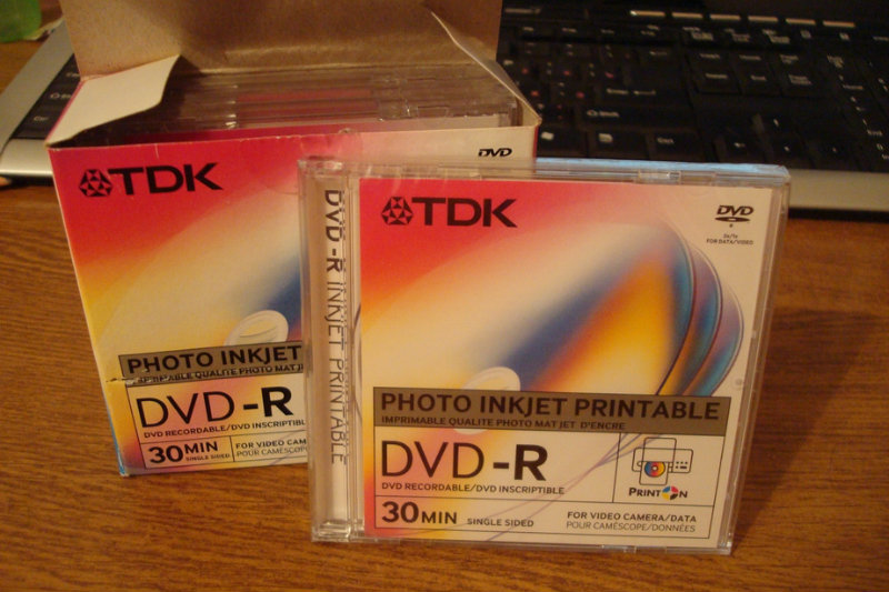 Продам: DVD-R диски TDK 30min