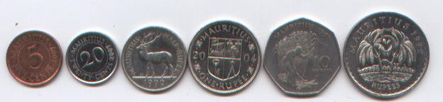 Продам: Коллекцию монет острова Маврикий