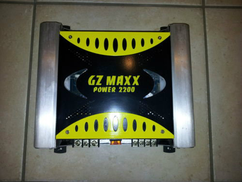 Продам: автомобильный усилитель GZ MAXX 2200