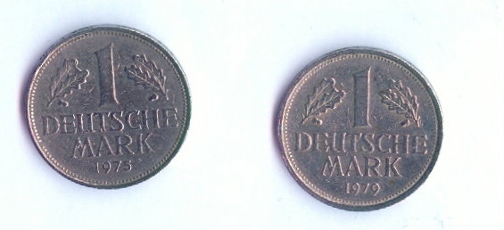 Продам: Монеты 1 марка - 1975, 79 и 1977