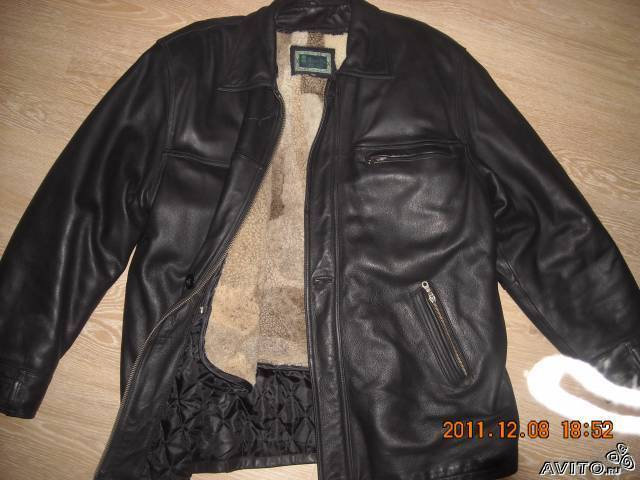 Продам: Зимняя кожанная куртка