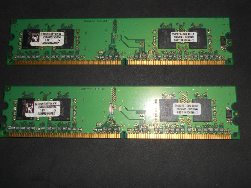 Продам: Модули памяти для РС 2x256Mb
