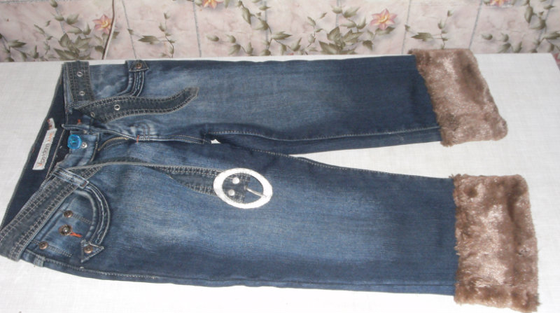 Продам: Капри (бриджи) джинсовые утепленные