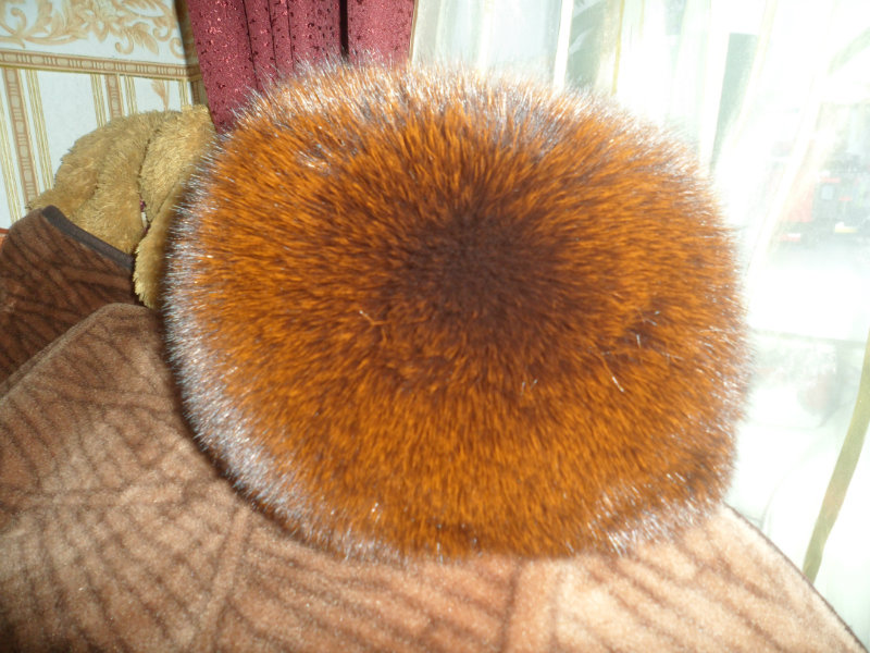 Продам: шапка из чернобурки