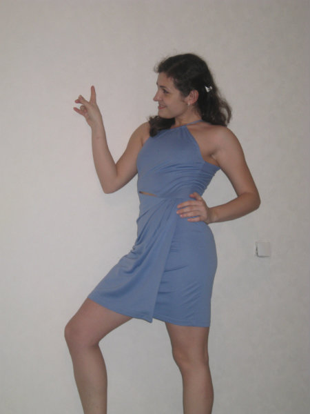 Продам: платье синее