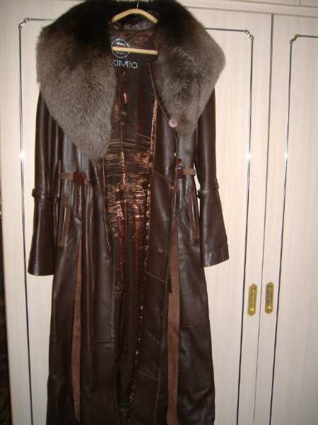 Продам: пальто кожаное