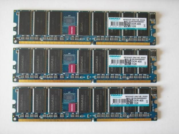 Продам: Модули памяти DDR PC3200 1024 Mb Kingmax