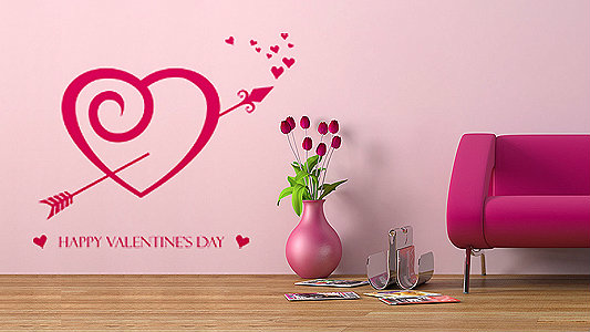 Продам: Интерьерные наклейки в День Св.Валентина