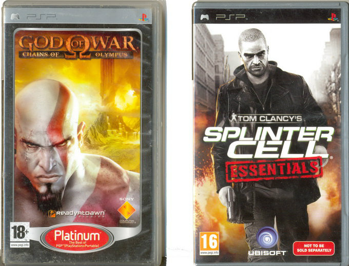 Продам: 4 игры для PSP