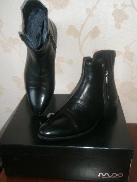 Продам: Новые, зимние, кожаные мужские ботинки