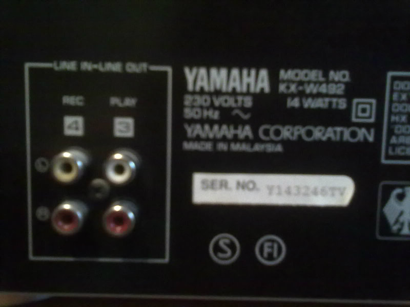 Продам: Продаётся кассетная дека Yamaha KX-W492