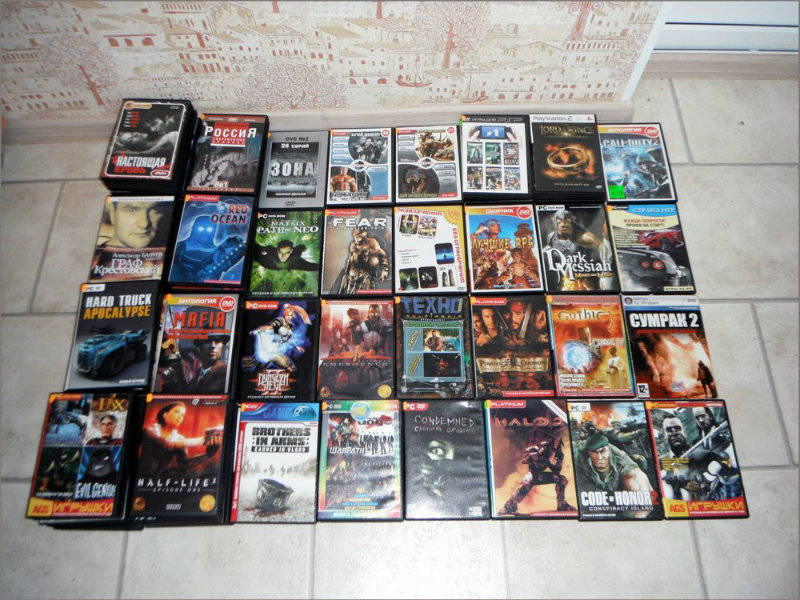 Продам: Коллекцию игр и фильмов