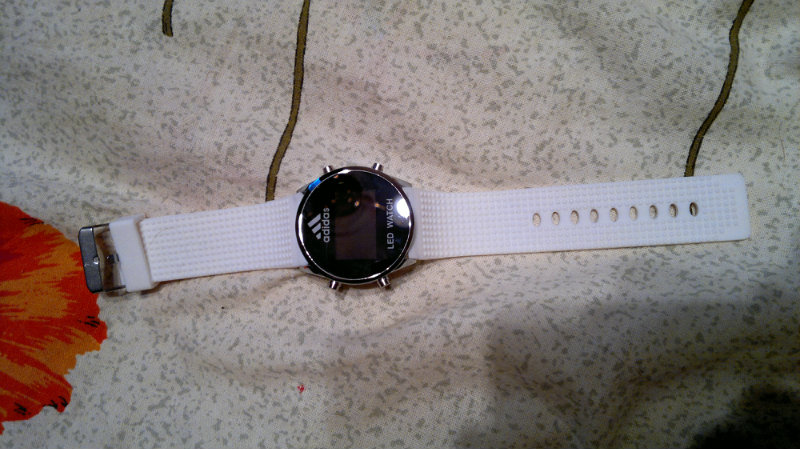 Продам: Часы Adidas Led Watch (белые)