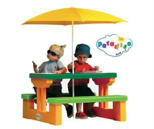 Предложение: Стол для пикника с зонтиком Парадизо