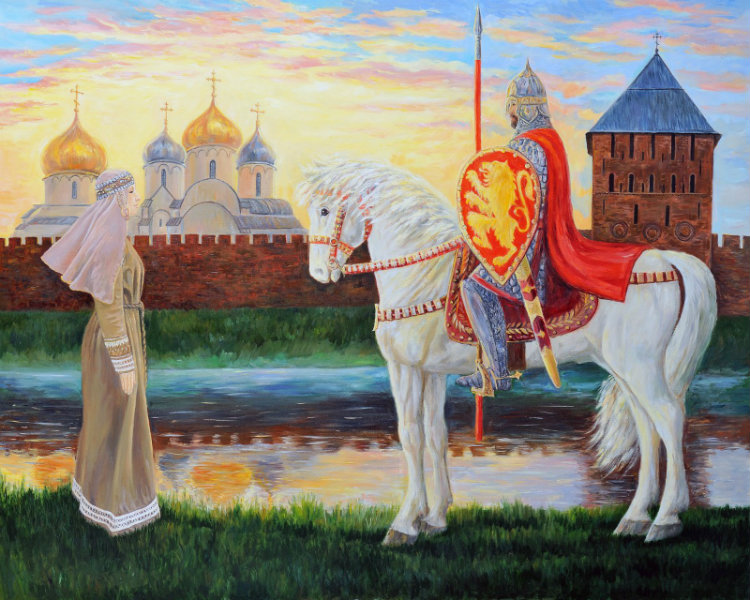 Продам: Продаю картину Древнего Новгорода