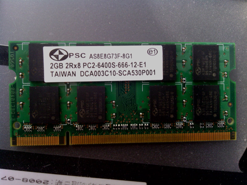 Продам: Память SODIMM DDR2 2048MB PC6400 800MHz