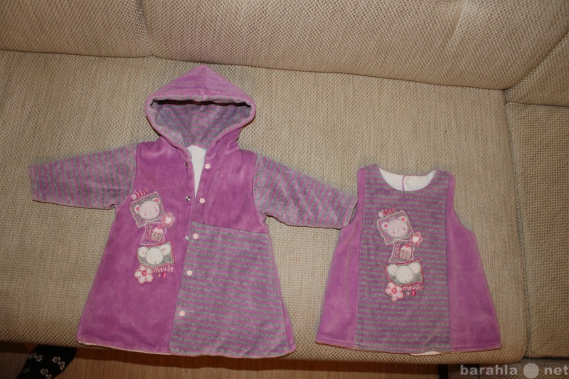 Продам: Комплект детский пальто и сарафан
