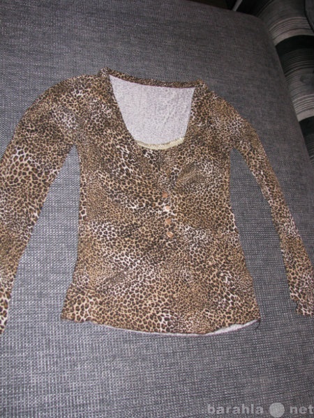 Продам: Блузка трикотажная леопардовая N47