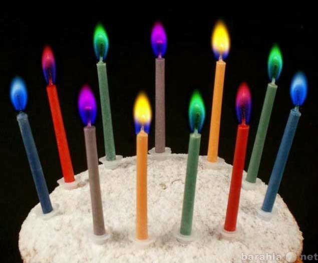 Продам: Свечи для торта цветопламянные