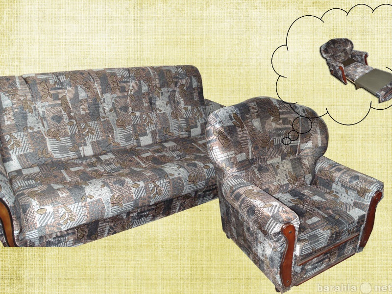 Продам: диван и кресло-ковать