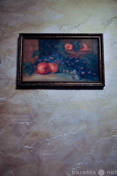 Продам: Картина масло "Персики и виноград&a