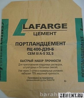Продам: Цемент "LAFARGE" М400Д20