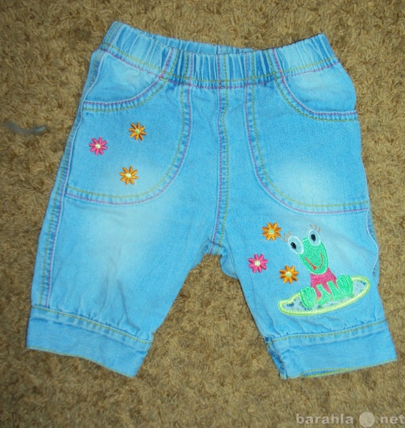 Продам: Капри джинсовые для девочек р.86