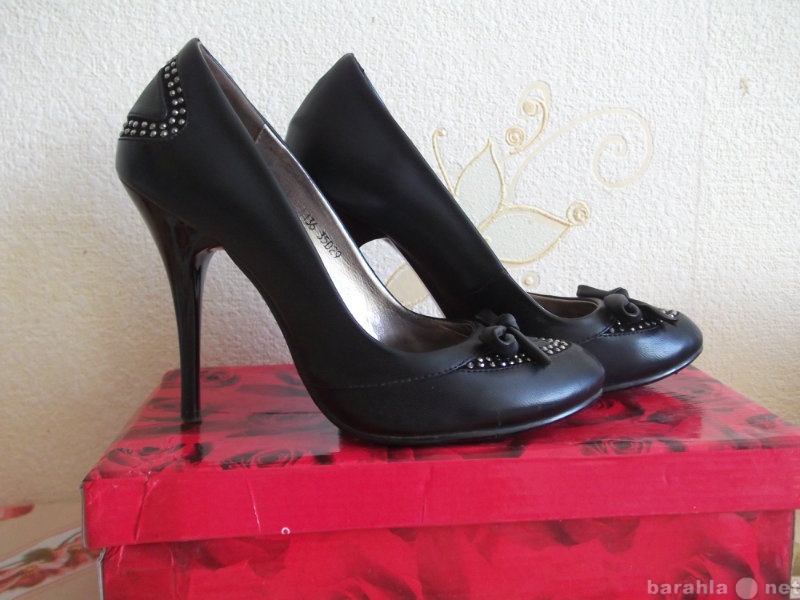 Продам: туфли классические черные размер 35-36