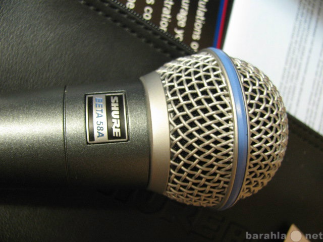 Продам: Shure Beta 58A микрофон