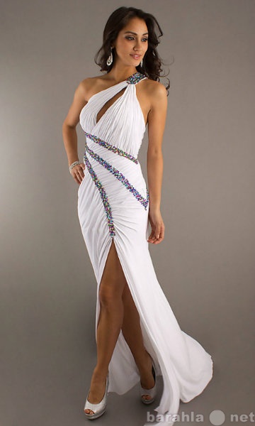 Продам: Вечернее платье White One Shoulder Dress