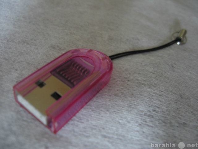 Продам: Миниатюрный USB картридер для Микро SD