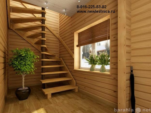 Продам: Деревянные лестницы для дома и дачи