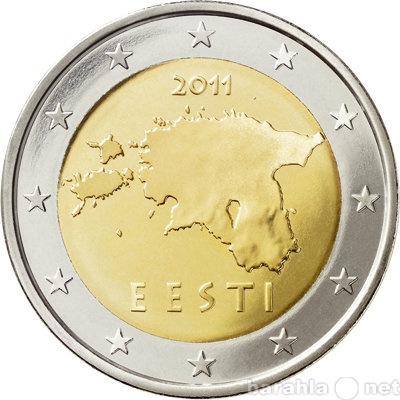 Продам: набор  ЕВРО монет Эстония