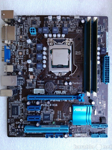 Продам: ASUS P8H61-M LE +Pentium G620 +2x2Gb